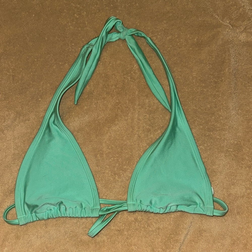 Aeropostale Teal Halter Bikini Top